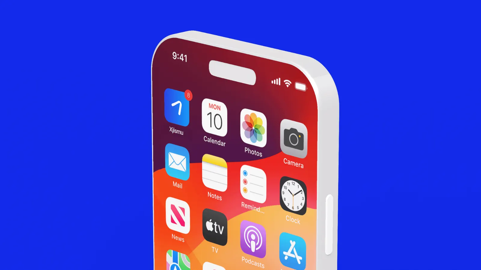 The Xjismu app icon on a phone home screen
